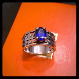 James Avery Blue Sapphire Adoree Ring